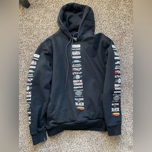 Black Pyramid Hoodie - Size L